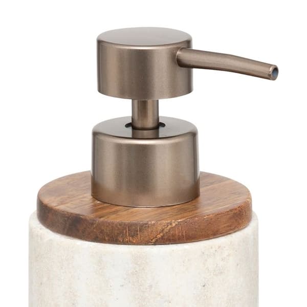 "Tvåldispenser "Côme" travertineffekt" beige