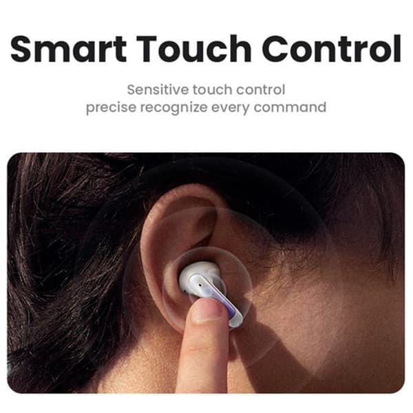 Trådlösa hörlurar - Usams - US-XD19 - Bluetooth 5.3 - ENC - Lila gradient Gradient lila