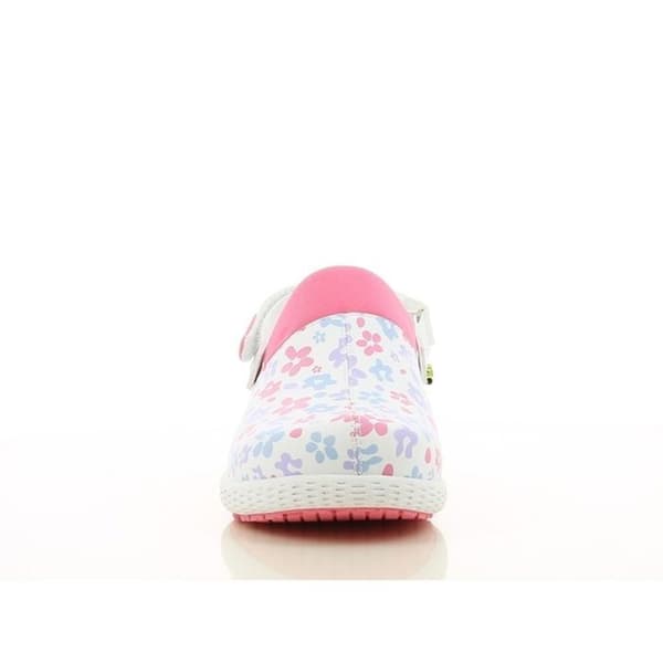Arbetsskor Dany OB SRC ESD rosa mönster - Safety Jogger Professional Vit 42