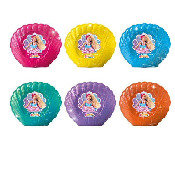 Lisciani giochi färgset - 91935 - Liscianigiochi BARBIE SAND BEACH SHELL 150 GR I DISPLAY