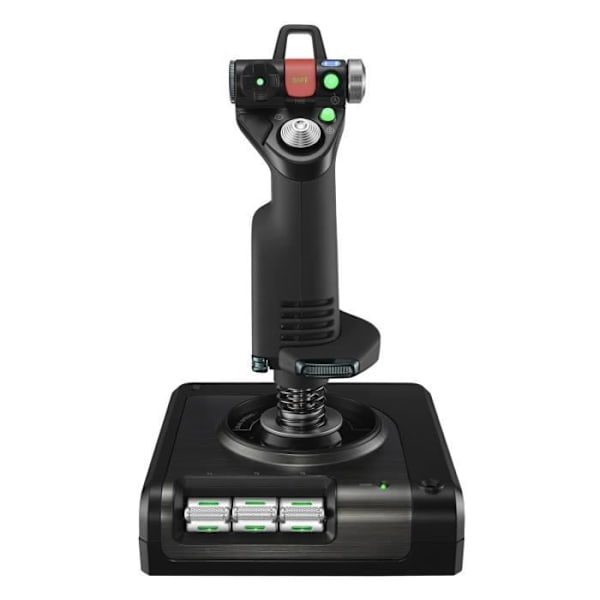 Joystick - Logitech - X52 Pro Flight Control Panel Svart