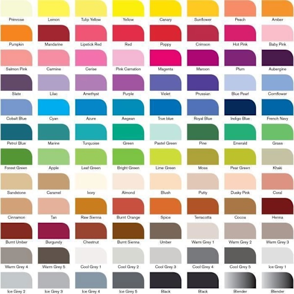 WINSOR & NEWTON Promarker - Box med 96 markörer