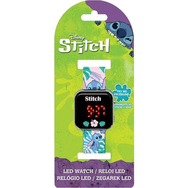 Montre LED Stitch - KIDS LICENSING - LAS4091 Blå