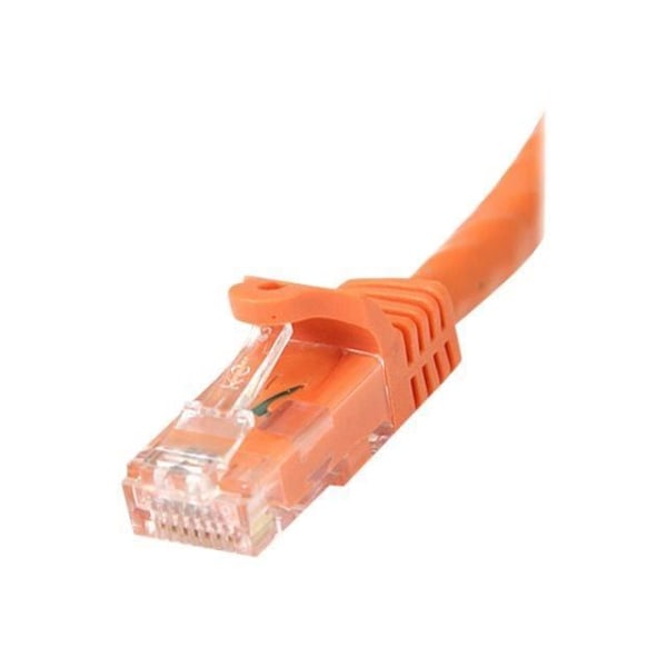 Anslutningskabel - StarTech.com - Cat 6 - 15.2 m - Orange - UTP - Moldad utan krok
