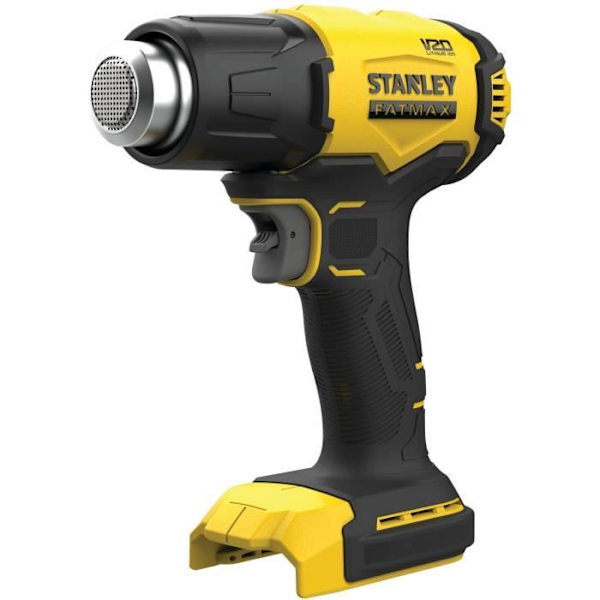 Värmepistol - STANLEY FATMAX V20 - SFMCE530B-XJ - 510° - Litium 18V - Utan batteri Gul