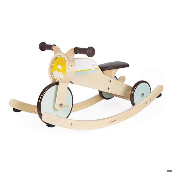 Trehjulig 2 i 1 Vippcykel Flerfärgad