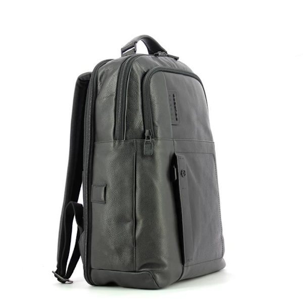 Piquadro - Stor bärbar ryggsäck Pro P15S 15.6 - 4174P15S-N-UN - SVART