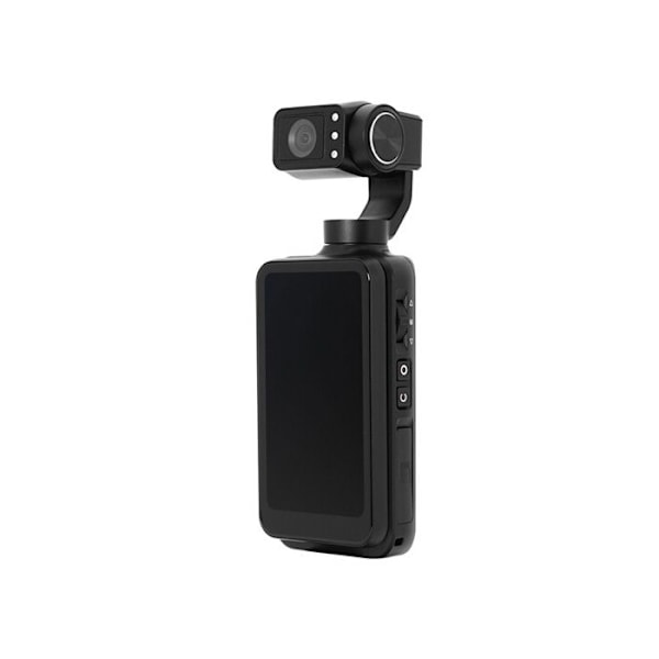 AgfaPhoto Realimove MC3X - Mini kamera med 3 axlars stabilisering, Full HD video, LCD-skärm, Wi-Fi-anslutning, litiumbatteri - Svart