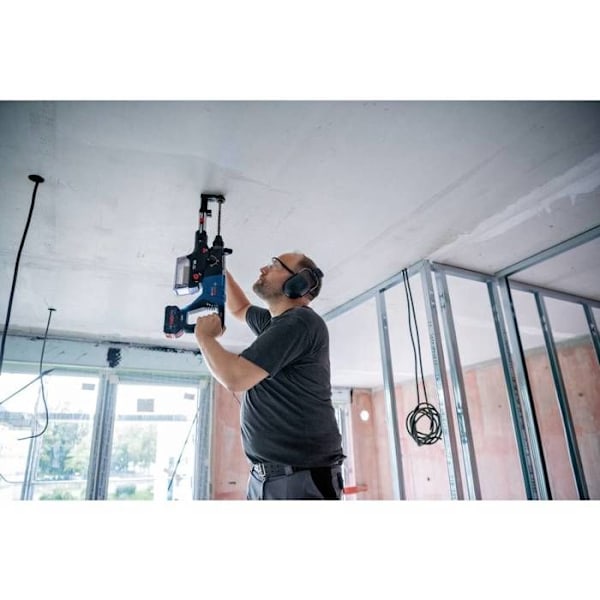 Bosch Professional GBH 18V-28 DC SDS-Plus-sladdlös borrhammare 18 V Li-Ion borstlös, utan batteri, + fodral