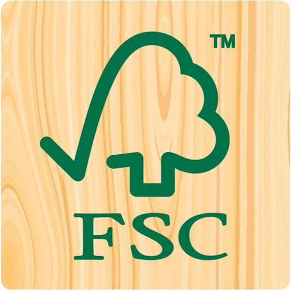 Maped - Set med 6 Black'Peps FSC HB grafitpennor och 1 White Technic 600 Eraser - Träpennor