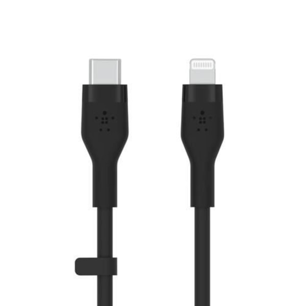 BELKIN FLEX LIGHTNING-USB-C 15W 3M, MFI, 15W, SVART CAA009BT3MBK