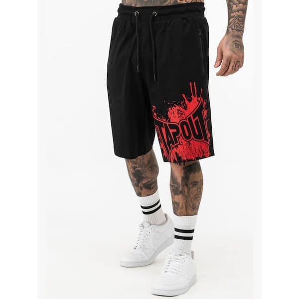 Kort Tapout Blashed svart röd XXXL