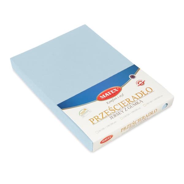 Drap-housse - MATEX - j.nieblu_24 - 180x190/200 cm - Elastisk - 100% Bomull j.nieblu_24