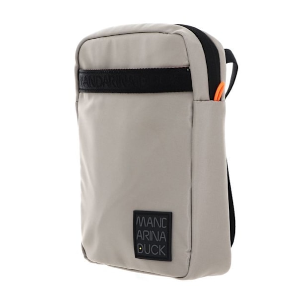 Axelväska - MANDARINA DUCK - Warrior Small Crossover - Beige - 100% nylon - 21x27x6 cm beige