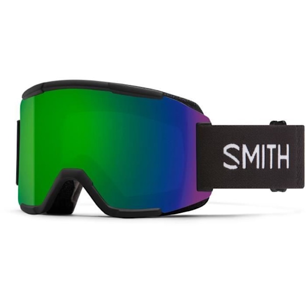SMITH Squad Skidglasögon - Män - Svart Chroma Pop Sun Green S3 Svart