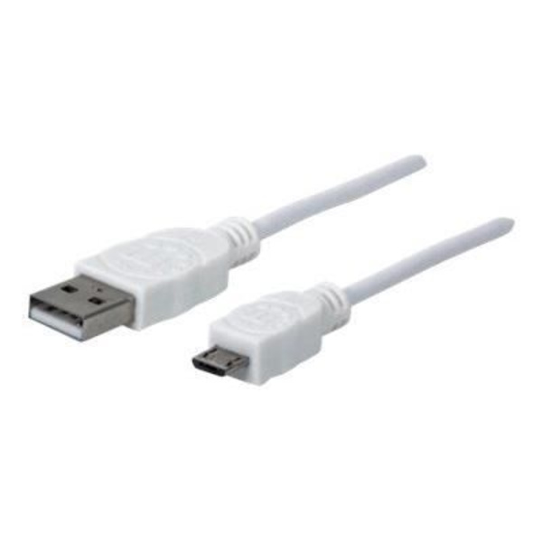 Manhattan USB 2.0 anslutningskabel - MANHATTAN - 1,8 m - Skärmad - AWG 28