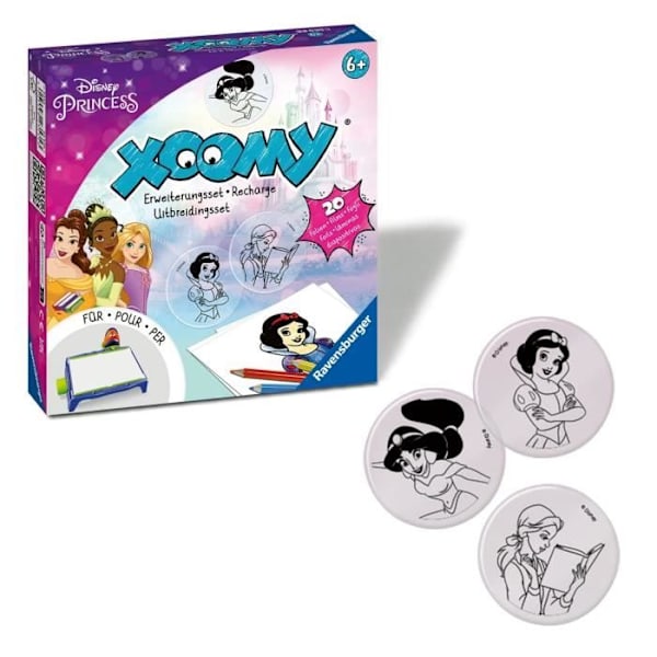 Xoomy Refill Disney Prinsessor Flerfärgad