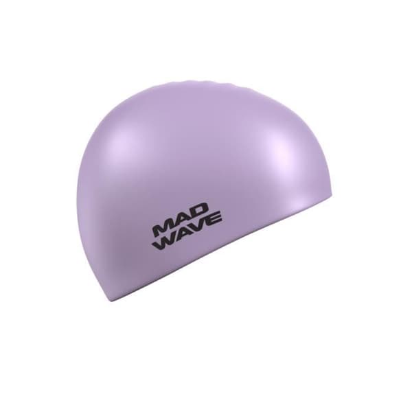 Mad Wave Pastel Silikon Badmössa - lila - TU