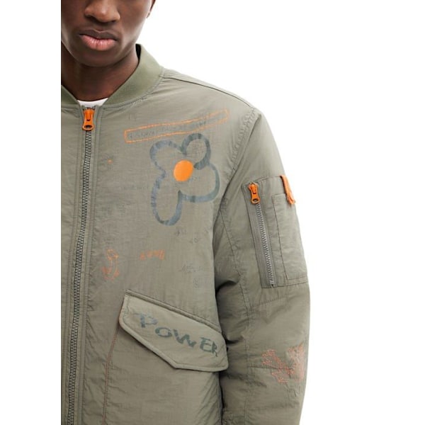 Jacka - perfecto - bomber Desigual - 22WMEW12 - CHAQBomber, 4068 BOAB Herr Grön XL