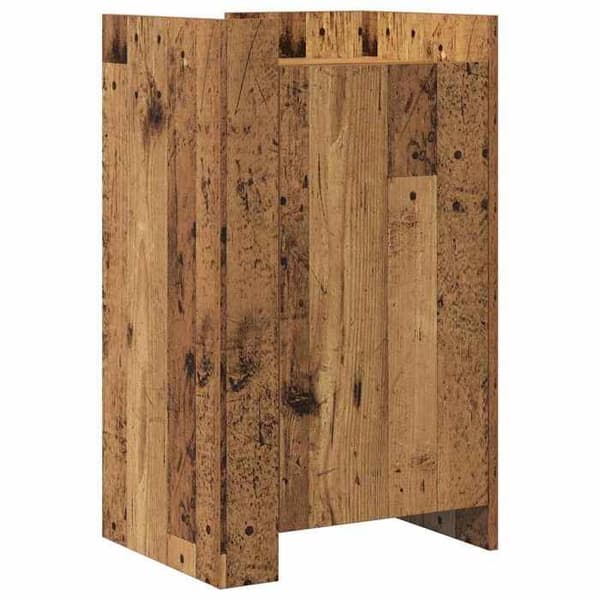 vidaXL Buffé i gammalt trä 45 x 35 x 75 cm 869174