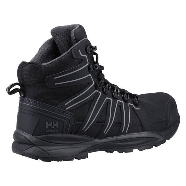Helly Hansen Arbetskläder Manchester Mid S3 Polyester Svart/Grå Svart 45