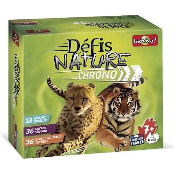 Pusselspel - logik - BIOVIVA - Nature Chrono Challenges - Flerfärgad - Brun Flerfärgad
