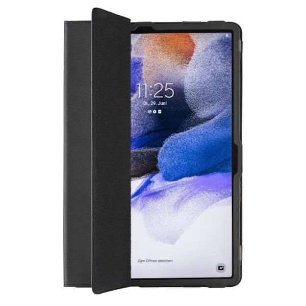 Böj Samsung Galaxy Tab S7 FE/ S7+ 12.4 Tablet Fodral, Svart