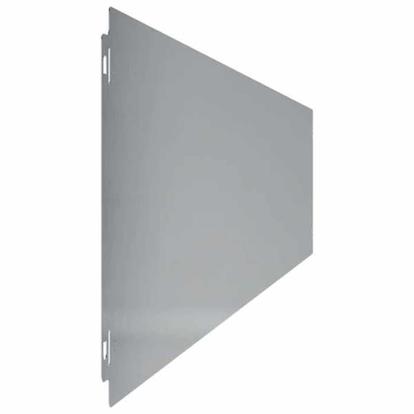 vidaXL Gräskanter 30 st 20x103 cm galvaniserat stål 860165
