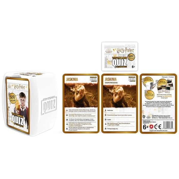 Top Trumps Quiz 500 Frågor Harry Potter