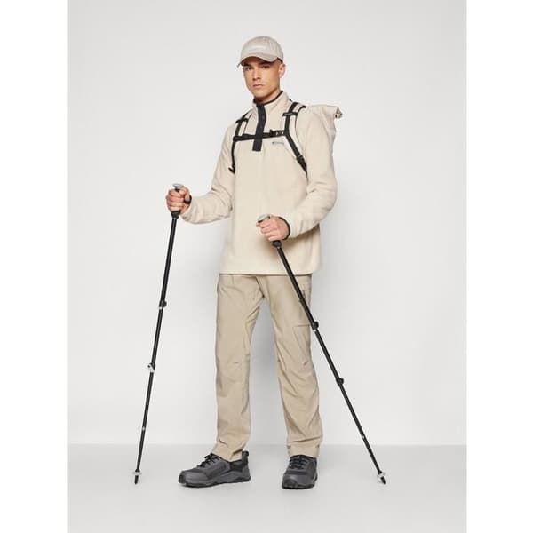 Fleece - COLUMBIA - Steens Mountain Half Snap II - Knappkrage - 100% polyester - Herr beige M