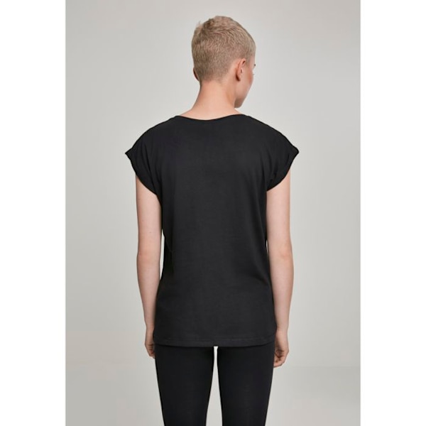 T-shirt dam - Merchcode - Urban Classic - Framsida tryck - 100% bomull - Korta ärmar svart M