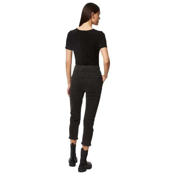 V-ringad t-shirt Svart M