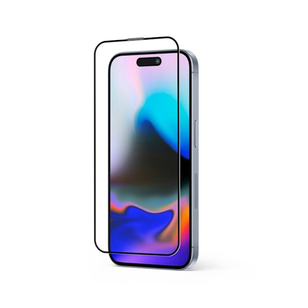 Härdat glas 9H för iPhone 16 Pro Max + installationsram Bacterial 3D Armor Glass Crong Anti