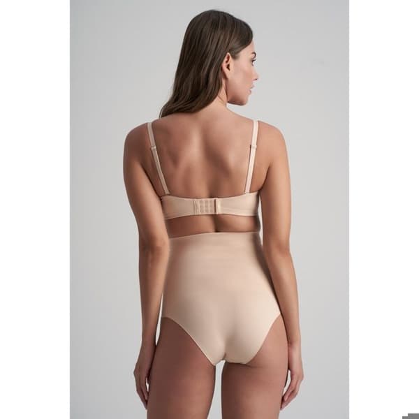 Culotte sculptant dam Bye Bra Midjekontroll - beige beige XL