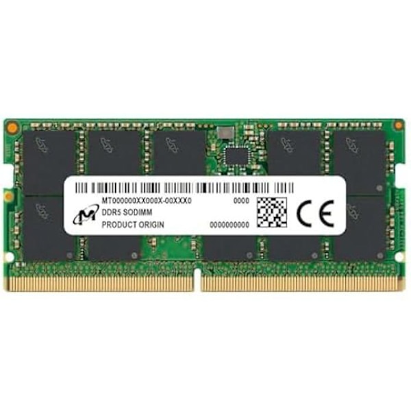 DDR5-modul - MICRON - 64 GB - 288-stifts DIMM - 5600 MHz - CL46 - Registrerad