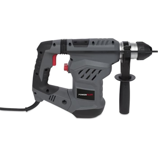 Elektrisk borrhammare - POWERPLUS - 1600W - SDS Plus - 6 Joule Grå