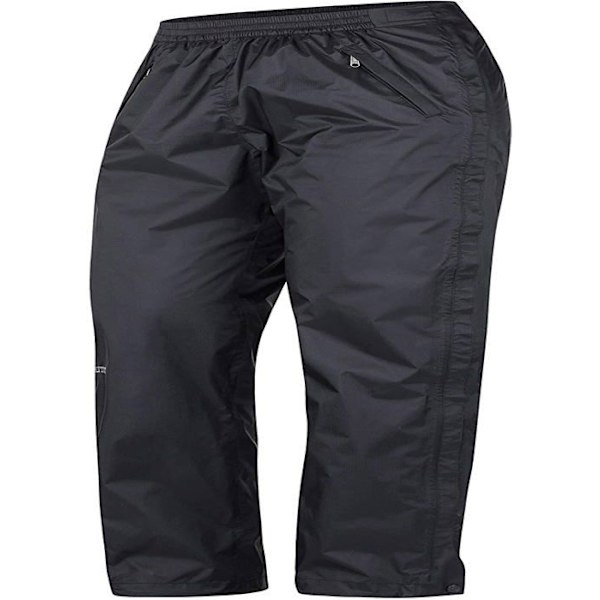 Marmot - 46720L - Wm's Precip Eco Full Zip Pant Lång, vattentät, vattentät byxa för kvinnor, regn, vindtät, andas Svart jag