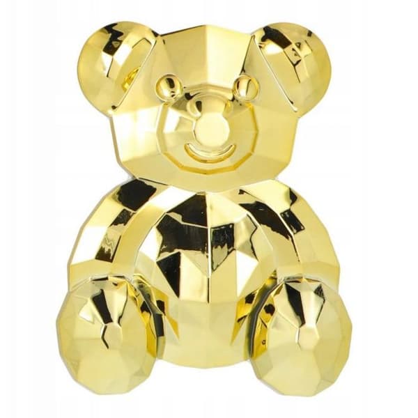 Stöd pc - stöd tablet 4kom.pl Telefonstöd TEDDY BEAR - klistermärke - guld