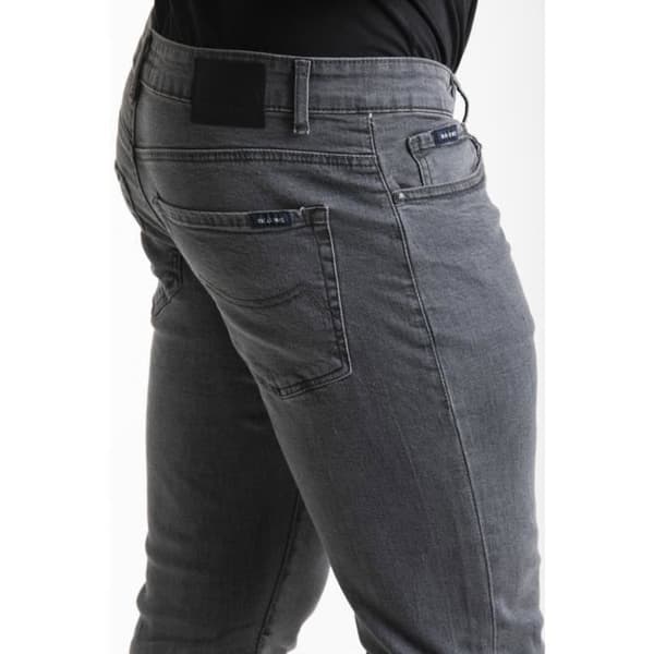 Jeans herr - RICA LEWIS - RL70 - Rak skärning - Stretch - Grå Grå 40