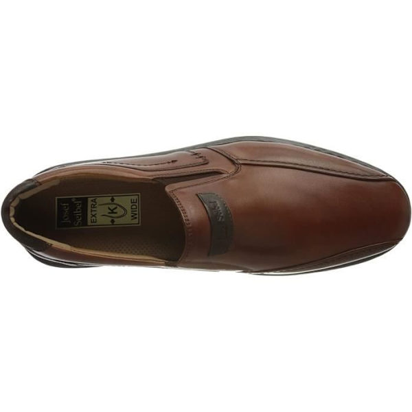 Josef Seibel Alastair 03 Loafers herr - Cognac-Kombi - Läder - Brun - Storlek 44 EU Cognac kombi 47