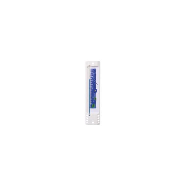 Dekorerad Plasttermometer Liten Modell 20cm - Spear & Jackson Vit