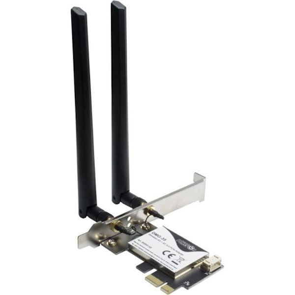 INTER-TECH DMG-35 WLAN - BLUETOOTH 3000 MBIT-S INTERN (88888149) Svart, Silver