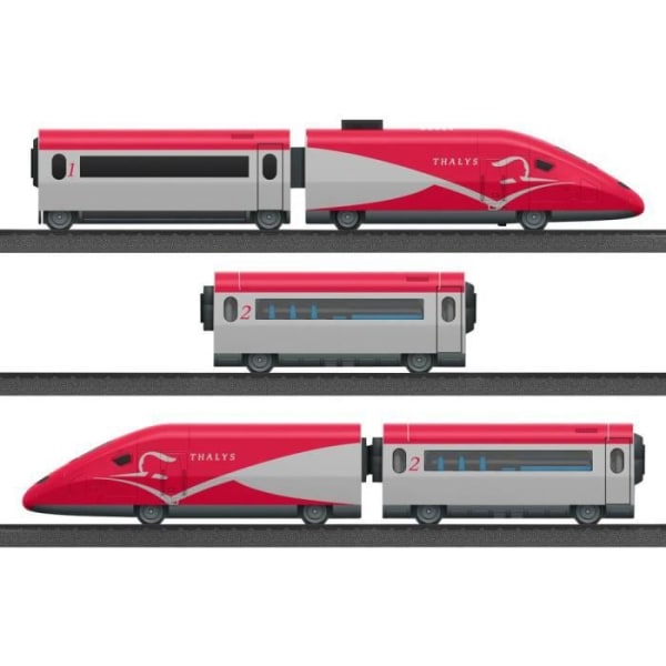 Märklin my World Thalys tåg - Startpaket med 3 hastigheter och 3 ljudfunktioner