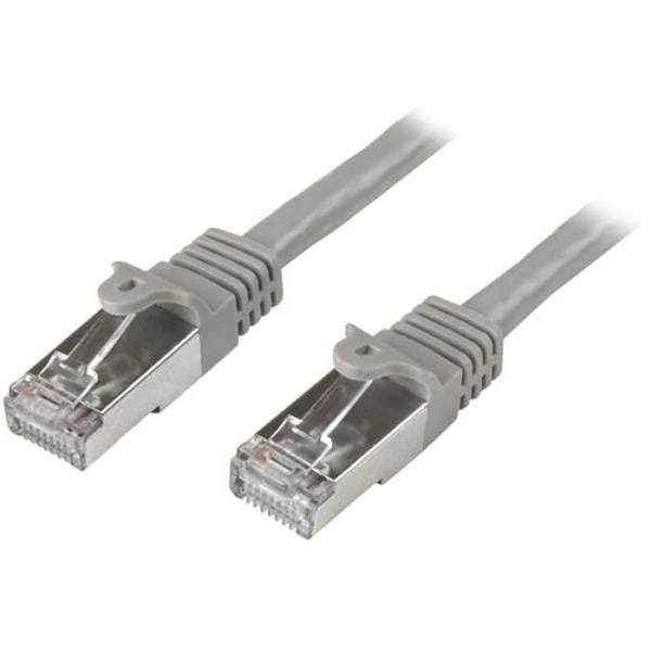 STARTECH 3m Hookless SFTP Shielded Cat6 Network Kabel - M/M - Grå