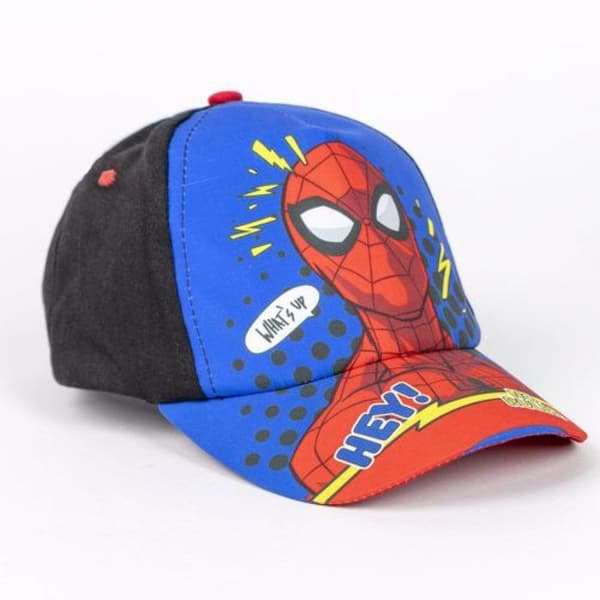 Spiderman "Adventure Without Limits" solglasögon och kepsset för barn Blå 53 cm