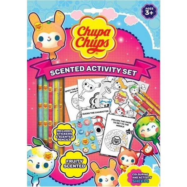 Färgläggningsbok - Rms *****Chupa Chups doftande färgläggningsalbum sidor att färglägga 73-0035