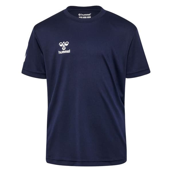 Hummel Logo barnset med tröja och shorts - blå blå 12 år