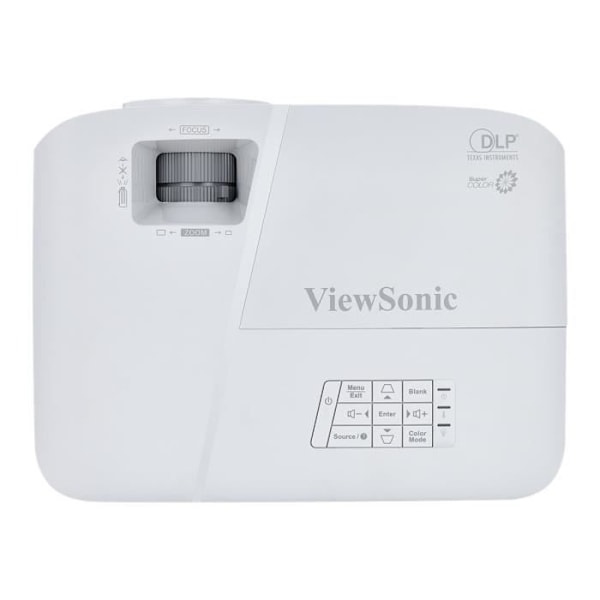 VIEWSONIC PA503X DLP-projektor - 3D - 3600 ANSI lumen - XGA (1024 x 768) - Zoomobjektiv