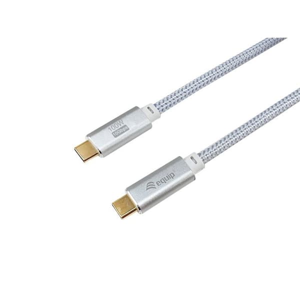 USB-C-kabel 3.2 - Utrustning - 3 m - 10 Gbit/s - 5 A - Vit