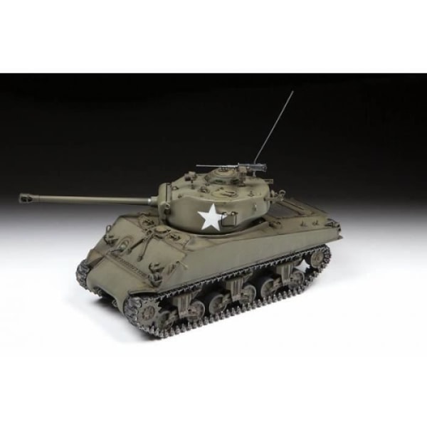 Modell Char Us Medium Tank M4a3 (76) W "sherman" - ZVEZDA